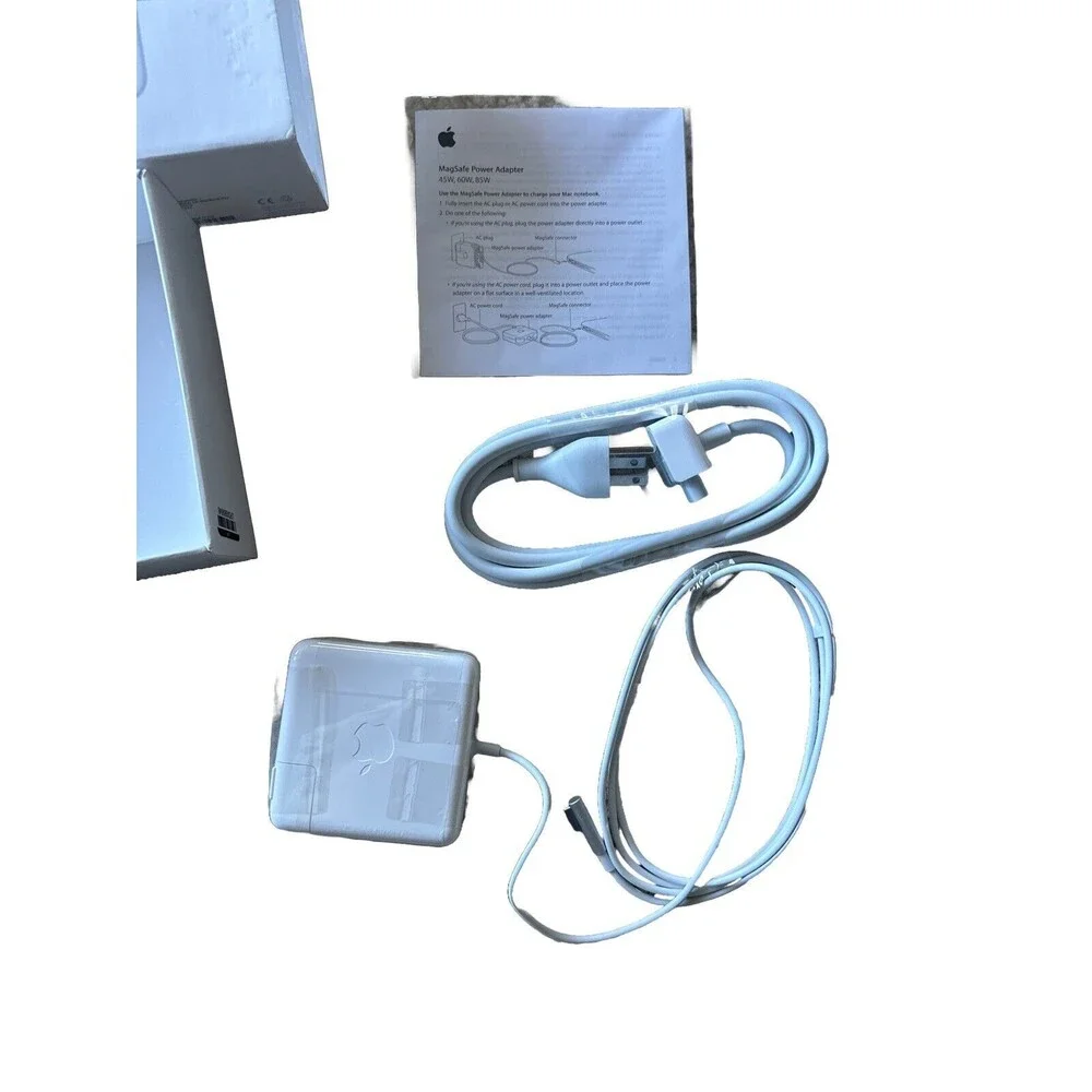 Apple 85W Genuine MacBook MagSafe AC Adapter - White Model A1343